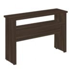 Aparador de Madeira 1,20x0,80x0,35cm - MARSALA/PRETO - 21437