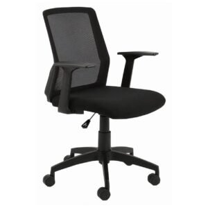 Cadeira Escritório Giratória Tela MEET - Cor Preta 33124