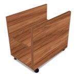 Porta CPU de Madeira (MDP) c/ Rodízios - NOGAL SEVILHA - 72103