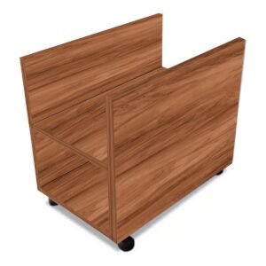 Porta CPU de Madeira (MDP) c/ Rodízios - NOGAL SEVILHA - 72103