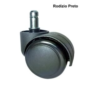 Rodízios para Cadeira - Preto - 87704