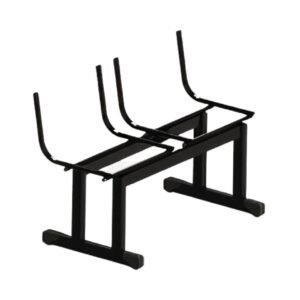 Estrutura da Longarina de 02 Lugares PLÁSTICA - Preta - 38039