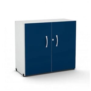 Armário Baixo com 02 Portas - 0,80x0,42x0,75m - JOB - AZU/CZ - 44103