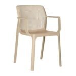 Cadeira Interlocutor ASTARION Polipropileno - COR FENDI - Pollo Móveis - 37000