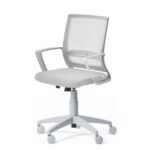 Cadeira de Escritório Diretor Tela MAYA c/ braço - Cor CINZA - 34031
