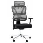 Cadeira de Escritório Presidente Tela ÉDON - Cor Preto - 30066