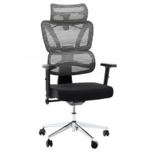 Cadeira de Escritório Presidente Tela ÉDON - Cor Preto - 30066