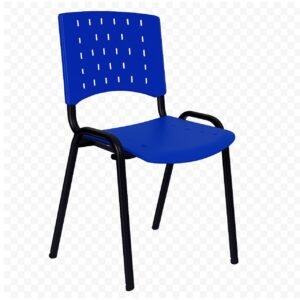 Cadeira Plástica REALPLAST 04 Pés - AZUL - (Polipropileno) - 31205