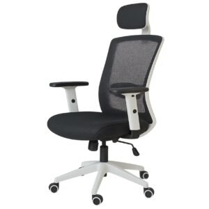 Cadeira de Escritório Tela WAY BRANCA - Cor BRANCA / PTO - 20080