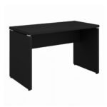 Mesa Escritório 1,50x0,60m - S/ Gavetas - PRETO/PRETO - 26006