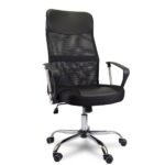 Cadeira de Escritório Presidente confort Preta