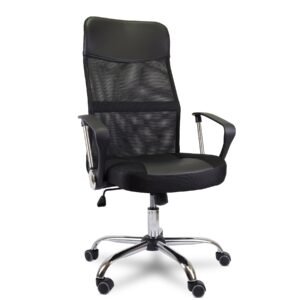Cadeira de Escritório Presidente confort Preta