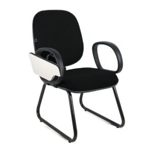 Carteira Universitária Diretor Escamoteável - Cor Preta - 32007