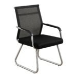 Cadeira Interlocutor TELA EROS - Cor Preto - PMD - 30047