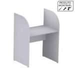 Baia INICIAL para Atendimento 1,20x0,80x0,60mCINZA/CINZA - 24010