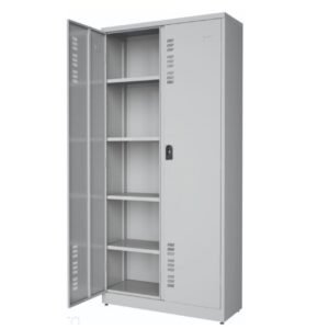 Armário de Aço POP c/ Portas - PA 90 - CHAPA GROSSA # 22 - 1,98x0,90x0,40m - W3 - CZ/CZ - 18010