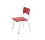 Cadeira Escolar Juvenil 06 a 09 anos - COR VERMELHO - 89001