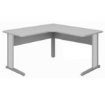 Estação de Trabalho 1,40x1,40m s/ Gaveta - JOB - CINZA / CINZA - 43008