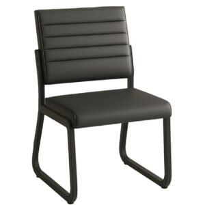 Poltrona para Escritório Estofada - TRIX - Cor Preta - 35119